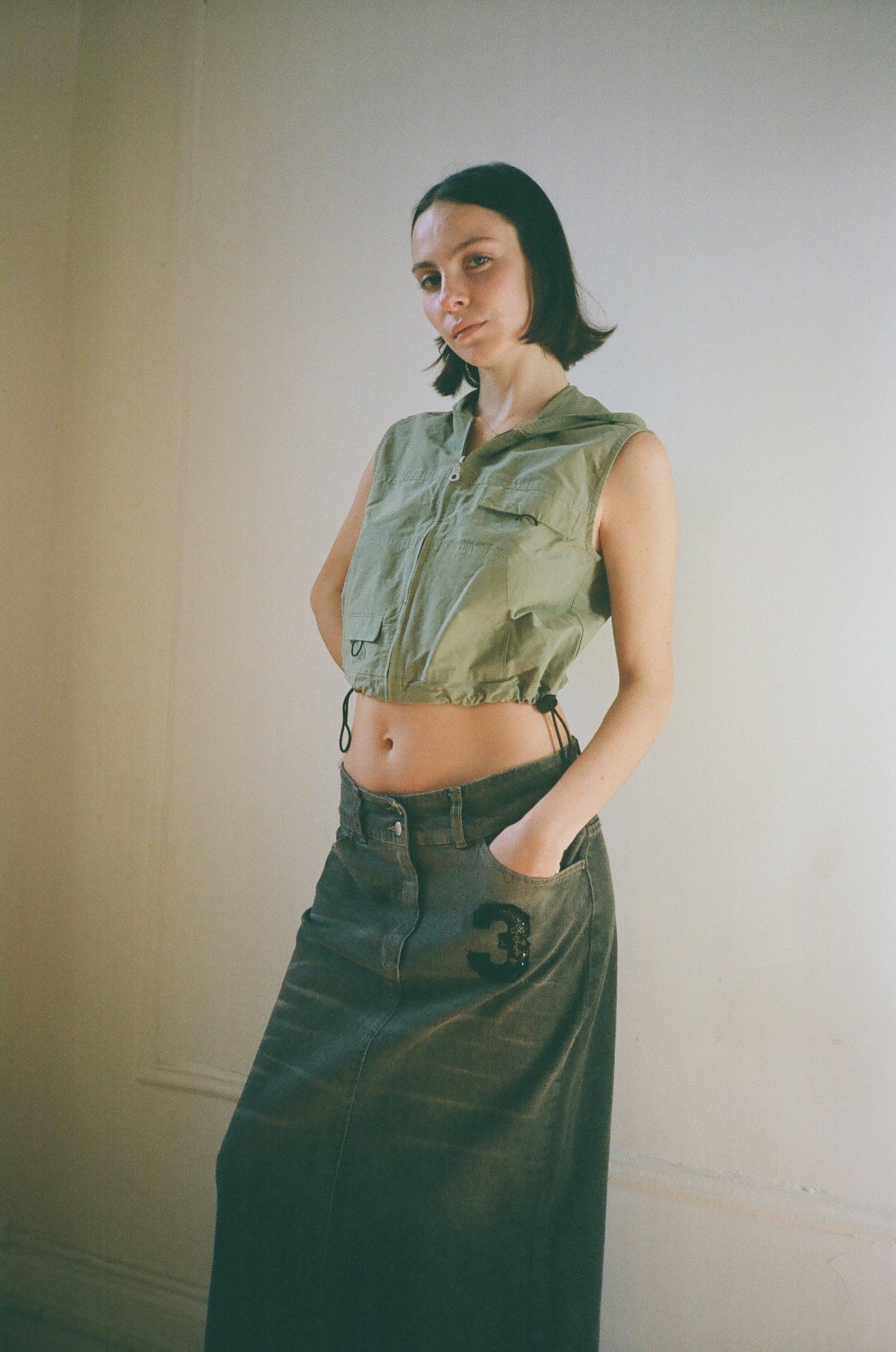 Maxi Denim Skirt #3