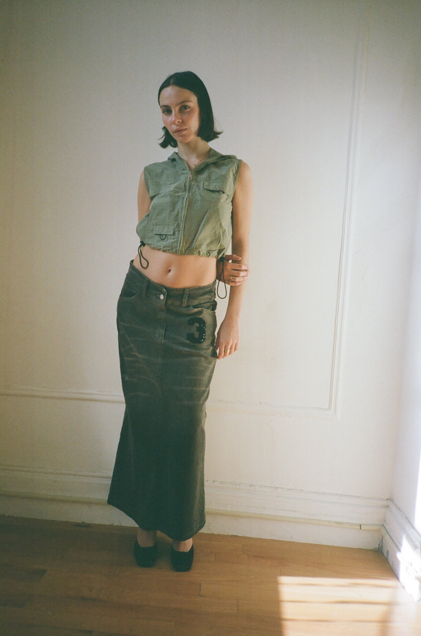 Maxi Denim Skirt #3