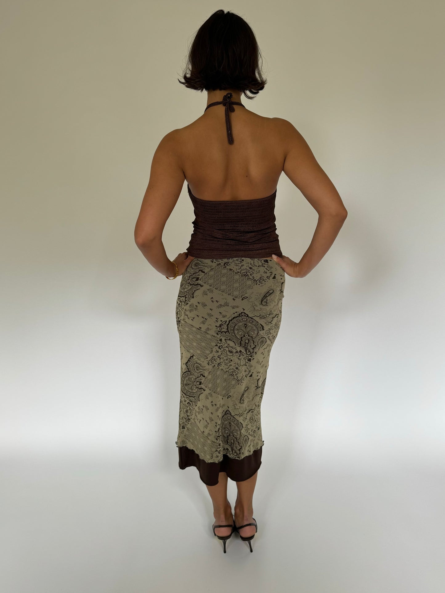 ‘Motivi’ Crochet Halter