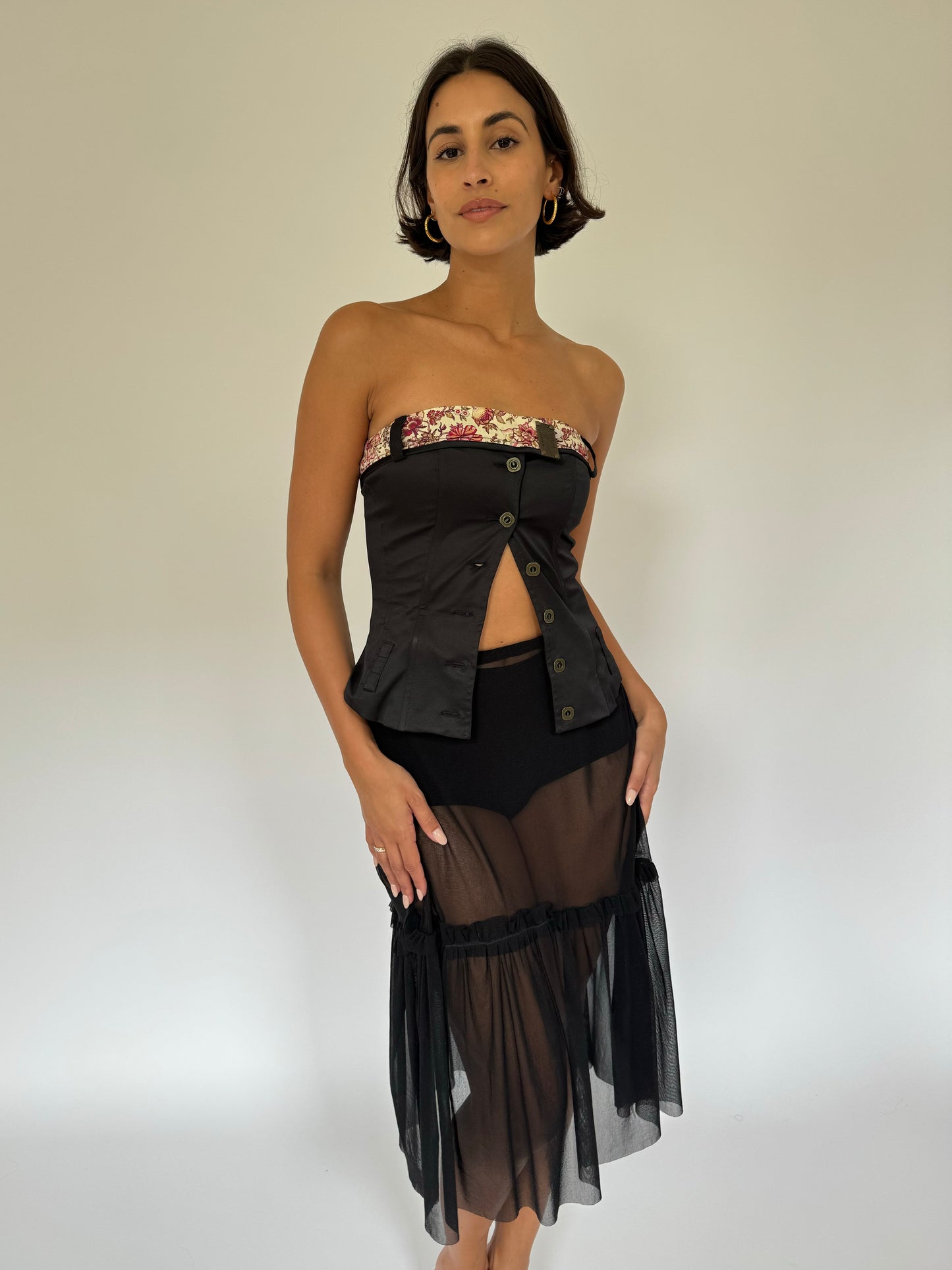 Belted Bustier