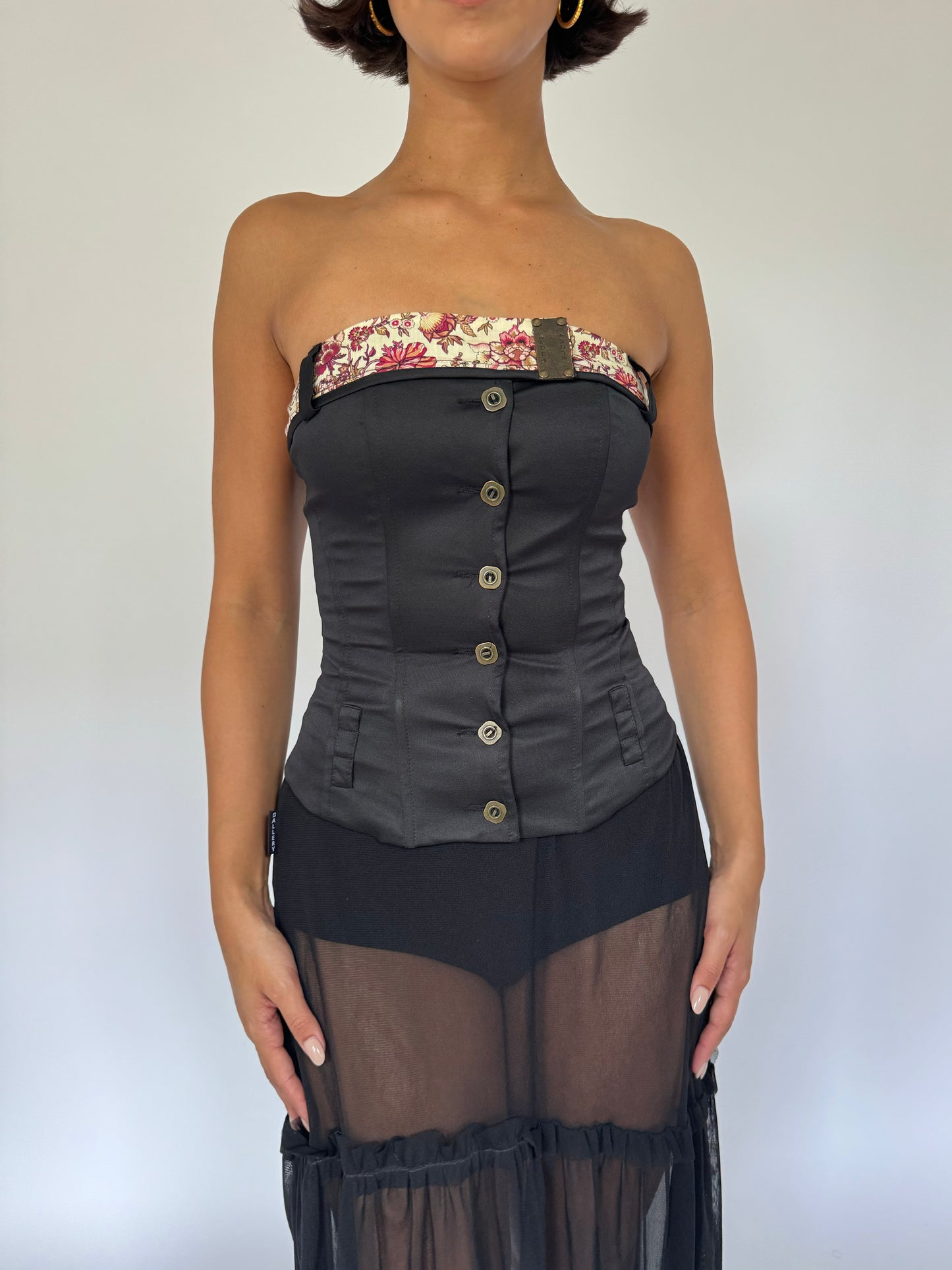 Belted Bustier