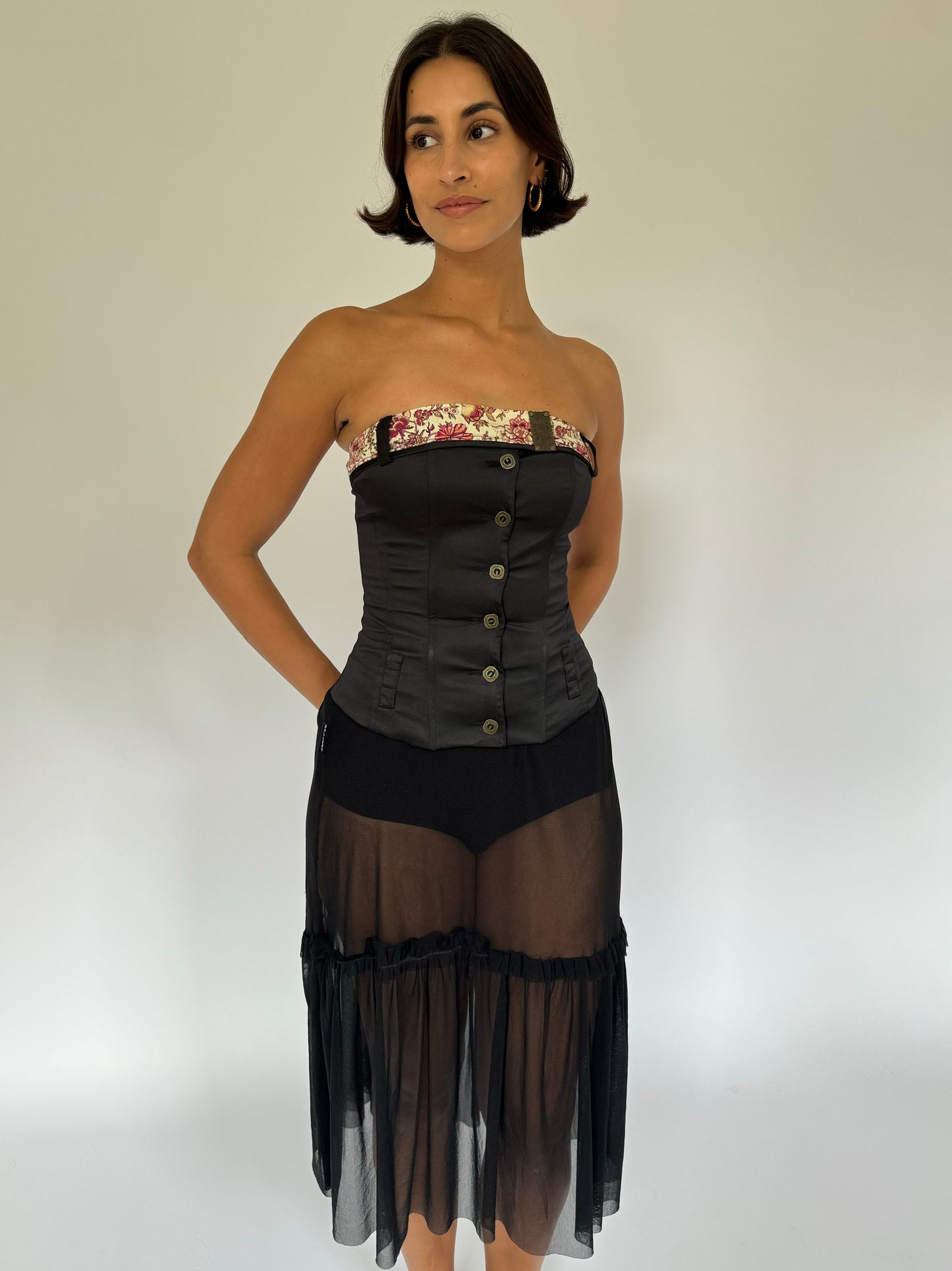 Belted Bustier