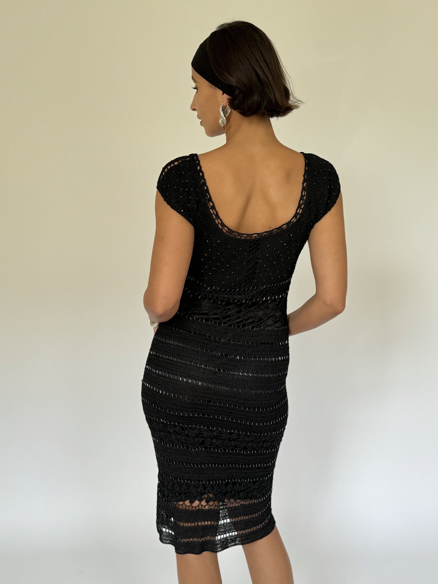 Crochet Beaded Dress