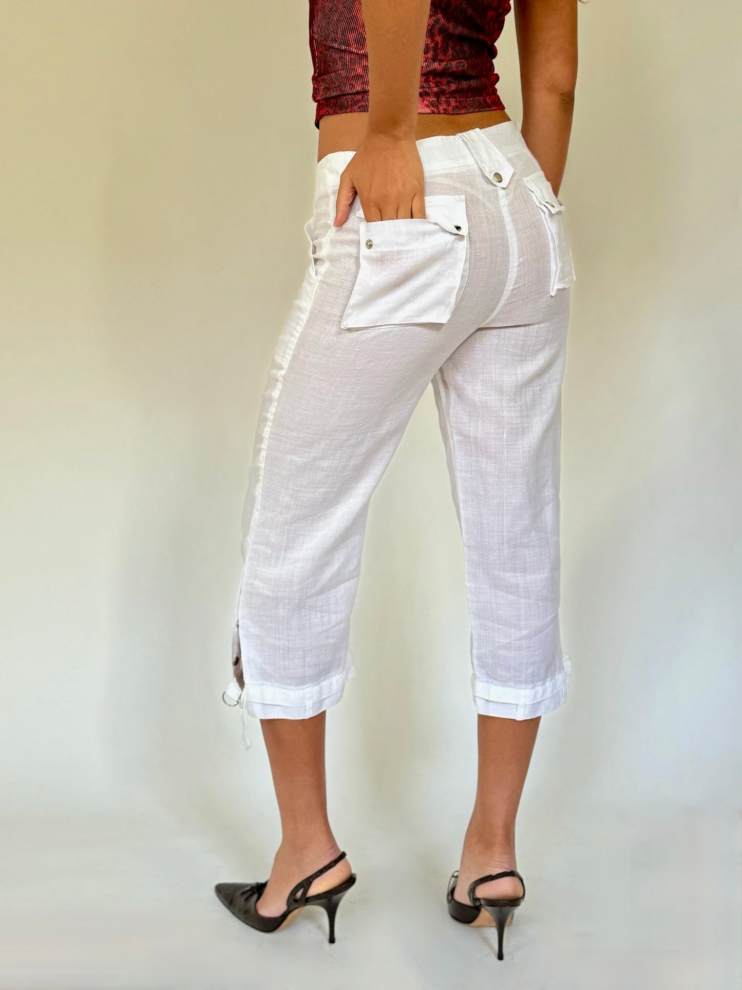 Linen Capris