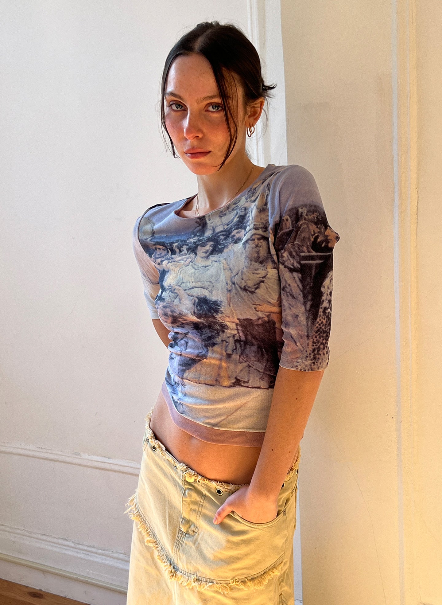 Renaissance Mesh top