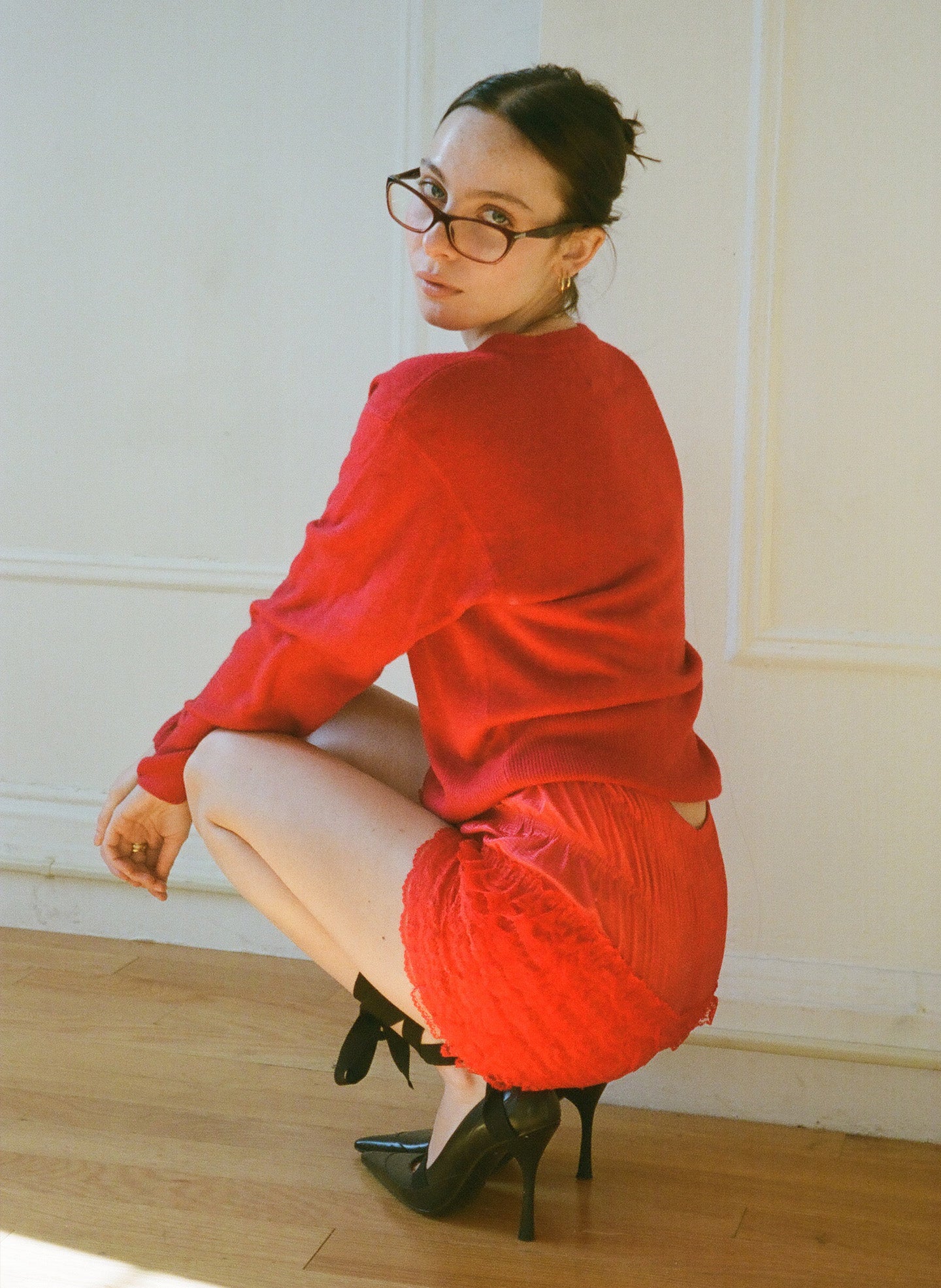 Red Bloomers