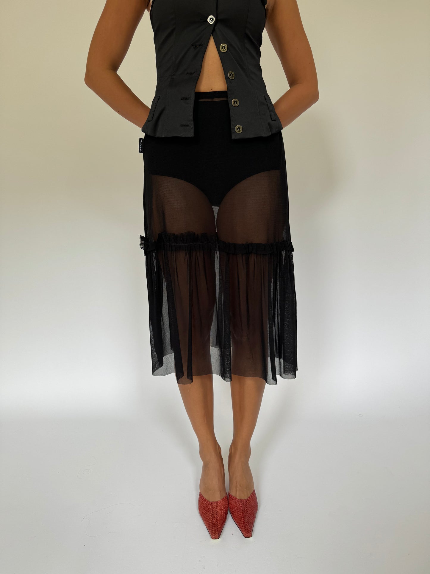 Sheer Slip Skirt