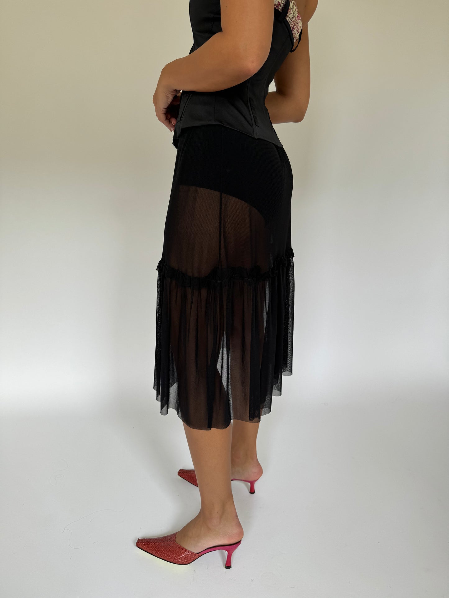 Sheer Slip Skirt