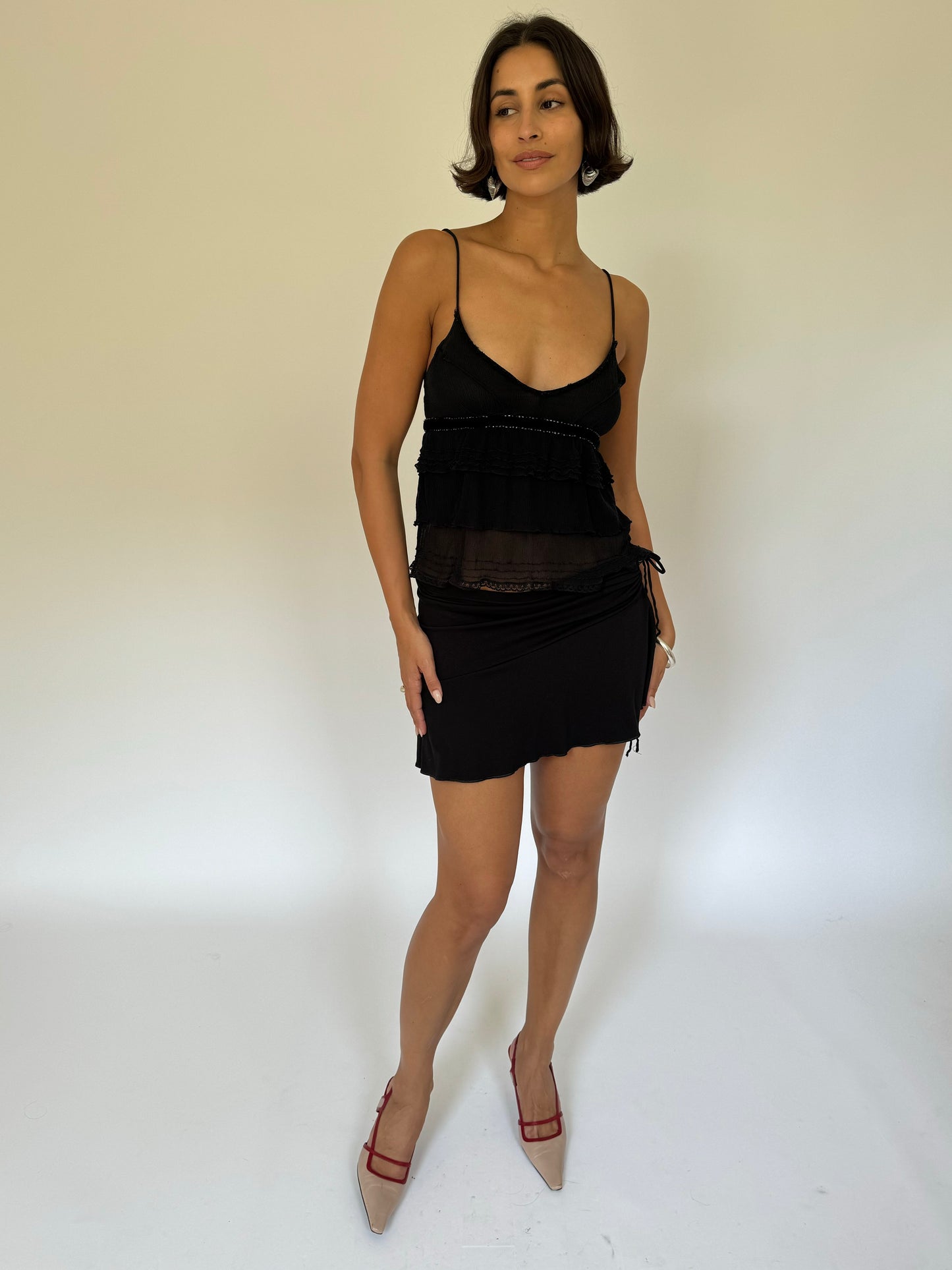 Silk + Lace Cami