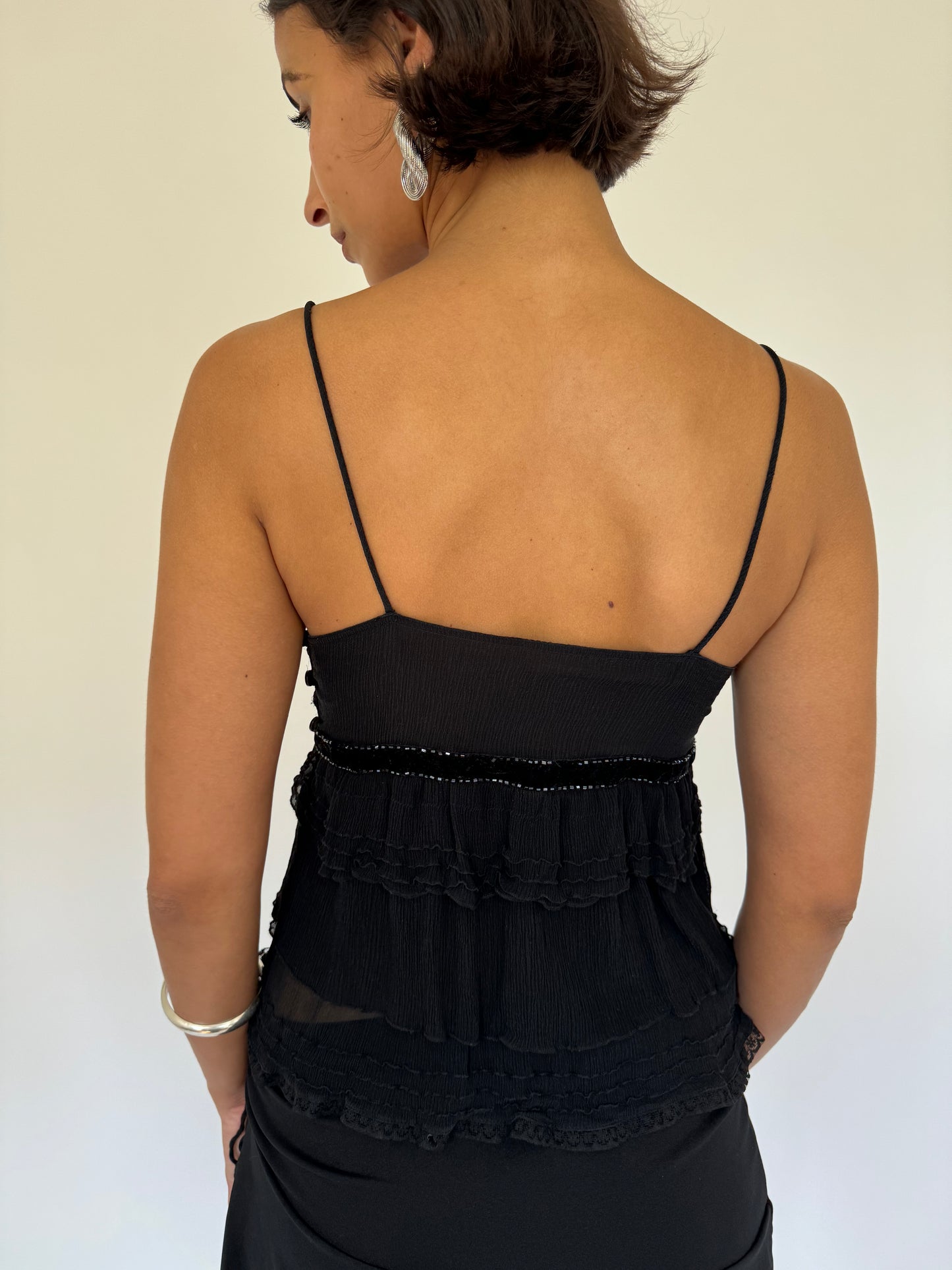 Silk + Lace Cami