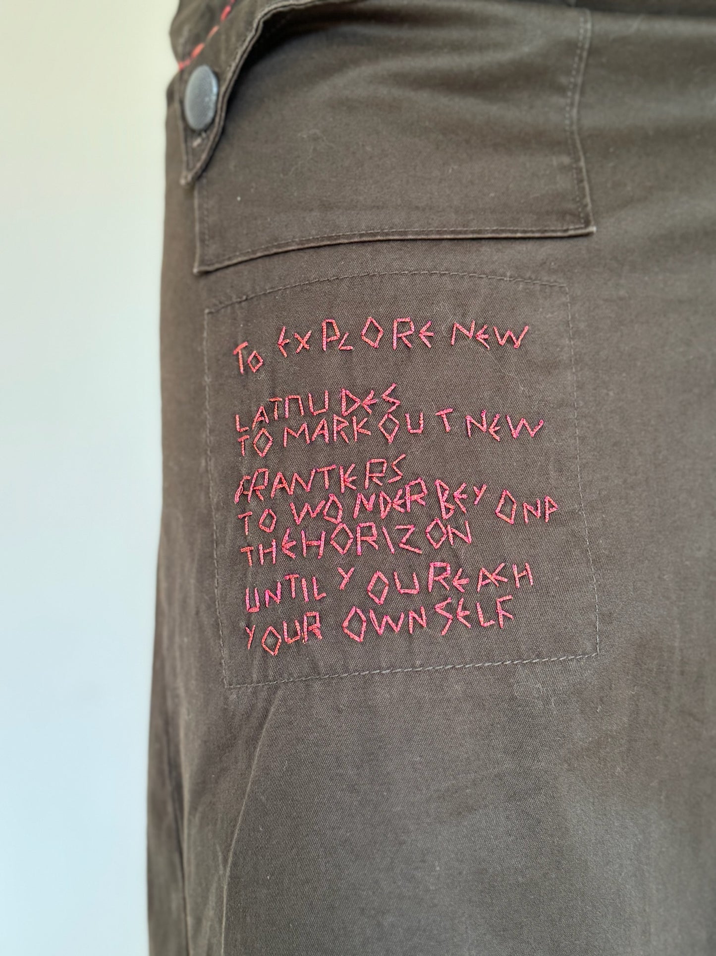Raw Edge Tech Skirt
