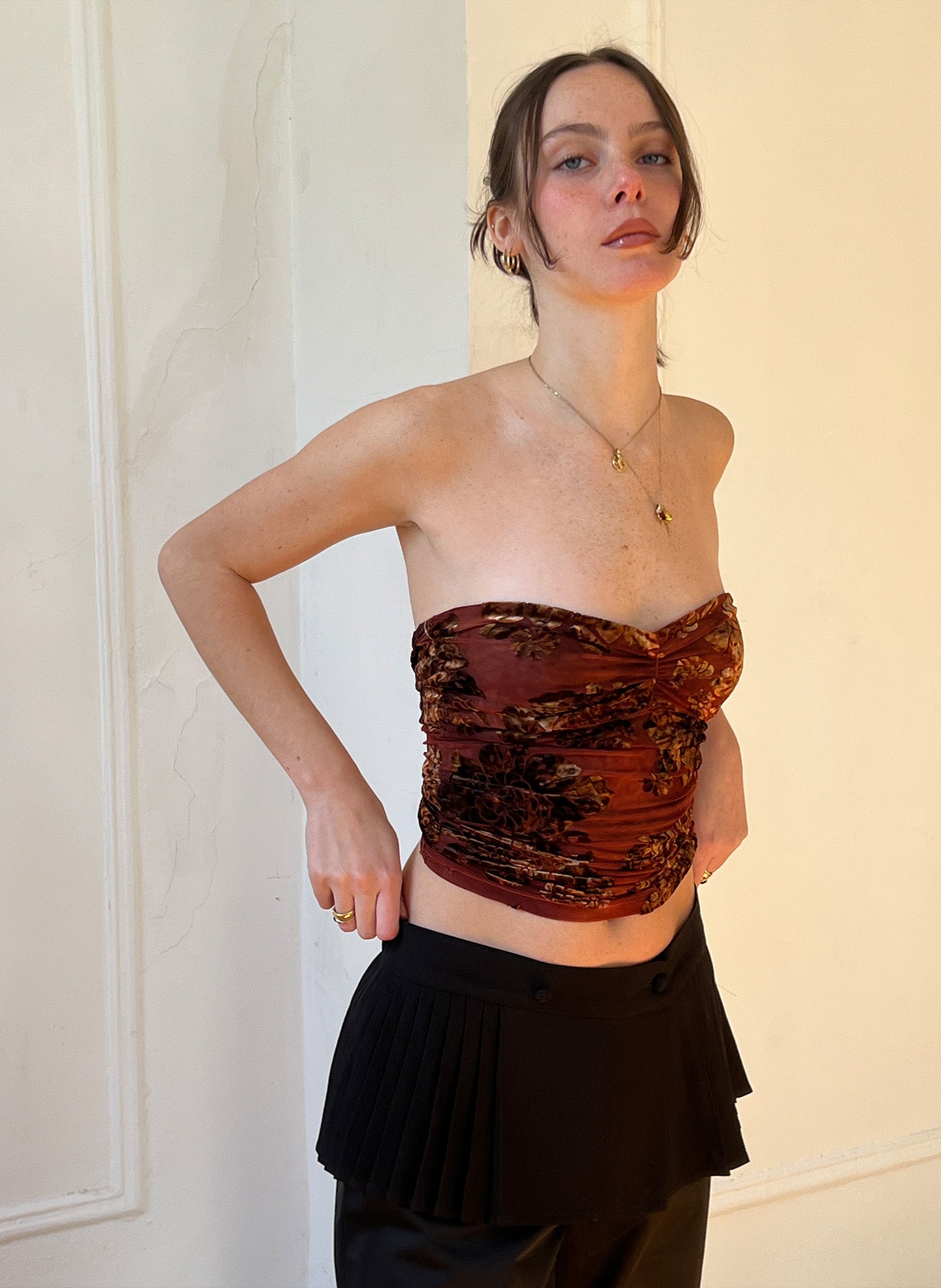 Velvet Tube Top