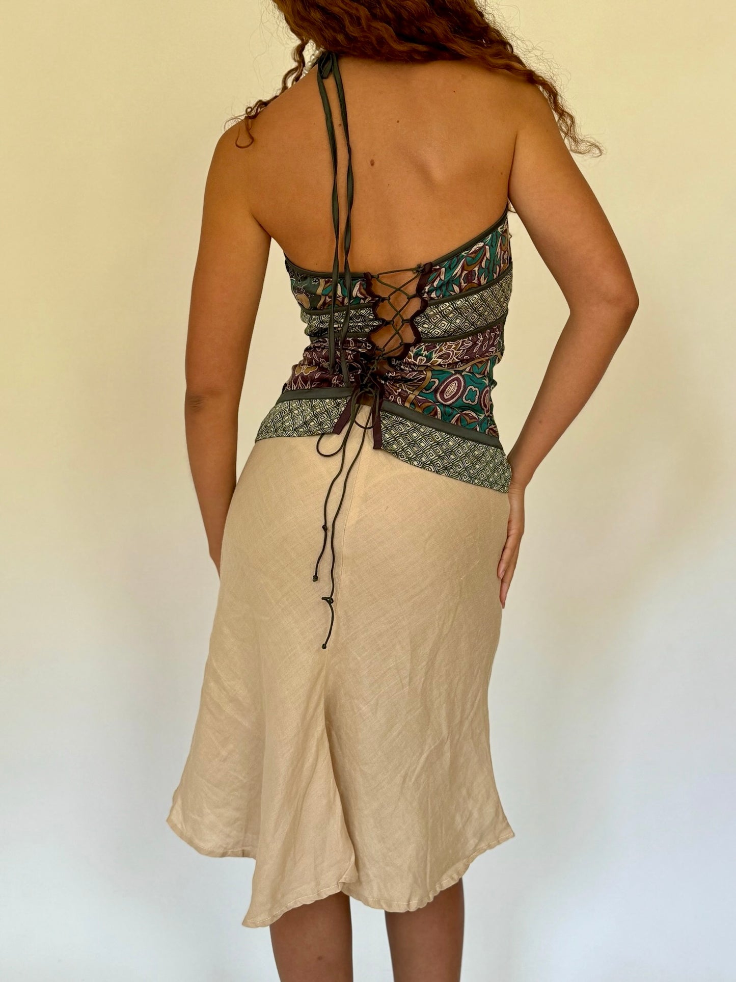 Sisley Linen Skirt